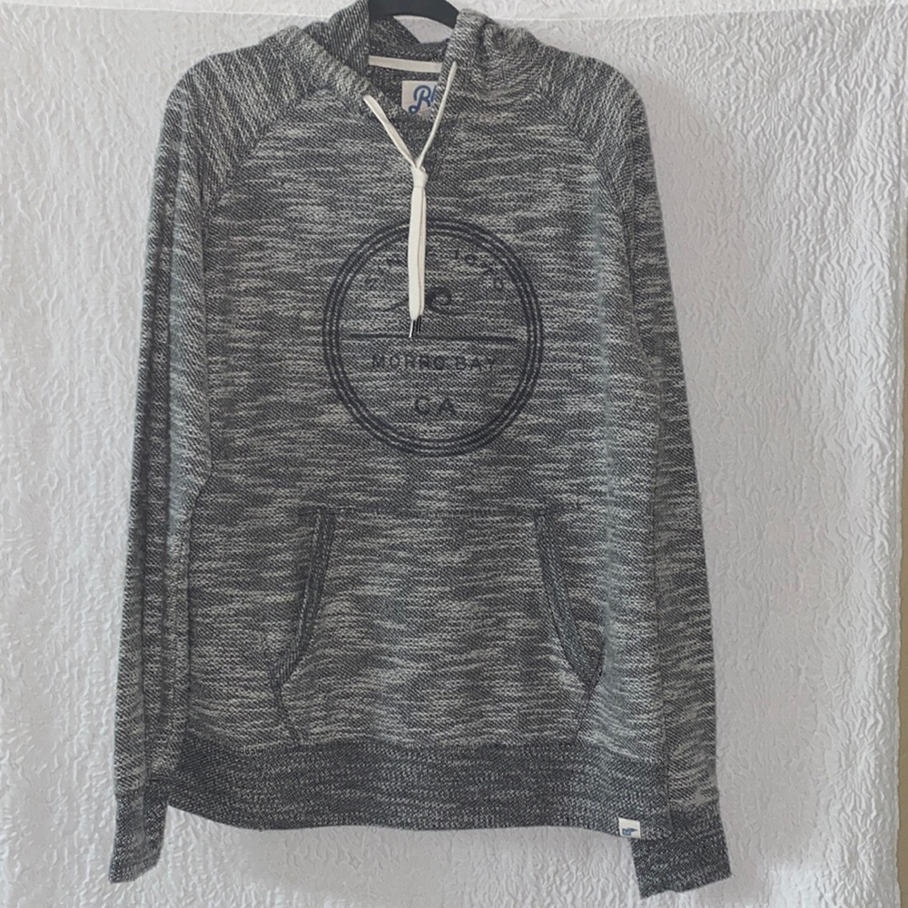 Blue 84 Morro Bay Print French Terry V-Neck Hoodie